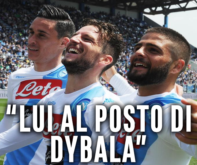 ''DAL NAPOLI ALLA JUVENTUS, GIOCHERA' AL POSTO DI DYBALA'' IL GIORNALISTA JUVENTINO LO ANNUNCIA IN DIRETTA - 21/12/2017